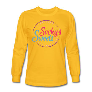 Socky's Sweets Men's Long Sleeve T-Shirt - gold