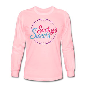 Open image in slideshow, Socky&#39;s Sweets Men&#39;s Long Sleeve T-Shirt - pink
