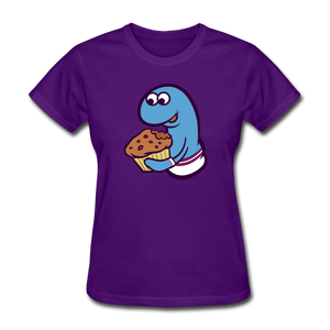 Open image in slideshow, Socky Women&#39;s T-Shirt - purple
