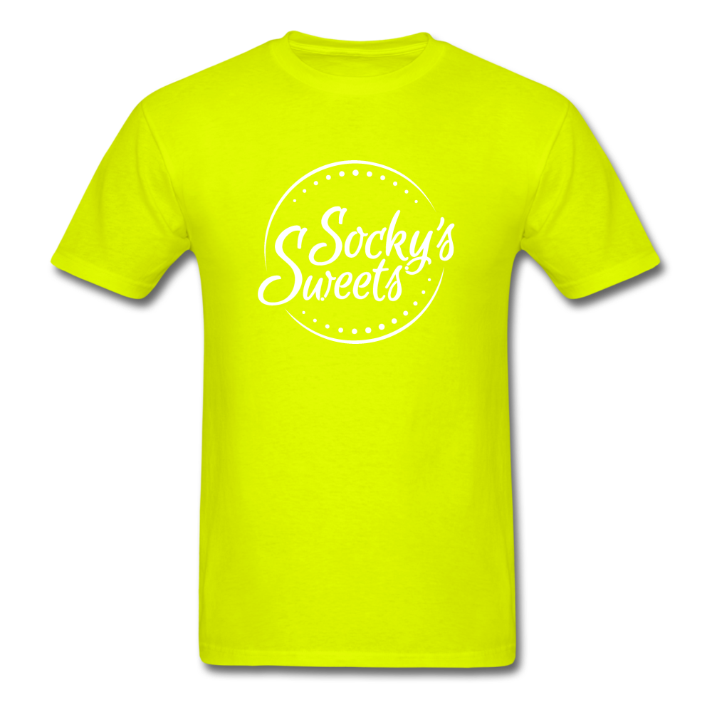 Socky’s Sweets Solid Logo - safety green