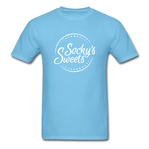 Socky’s Sweets Solid Logo - aquatic blue